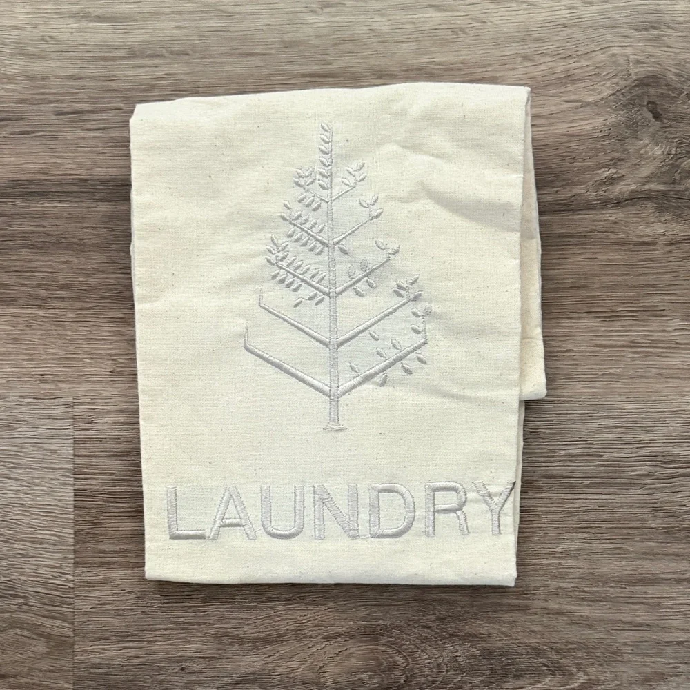 Cream Laundry Bag - Four Seasons 26”x17”